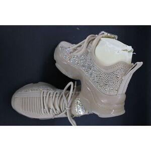 Steve madden maximum blush multi sneakers SM NY90, Tan Size 4m